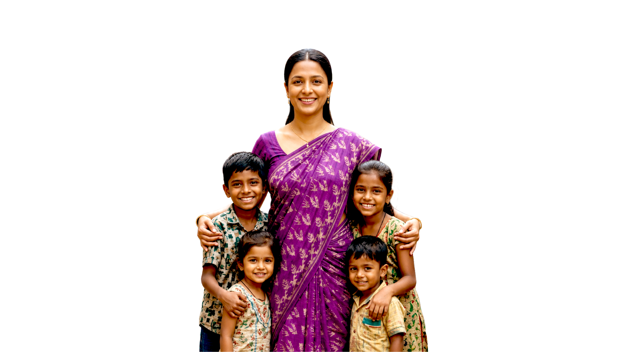 Dharavi Didi with children