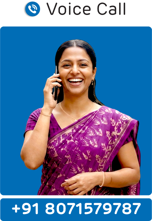Voice Call — +91 8071579787